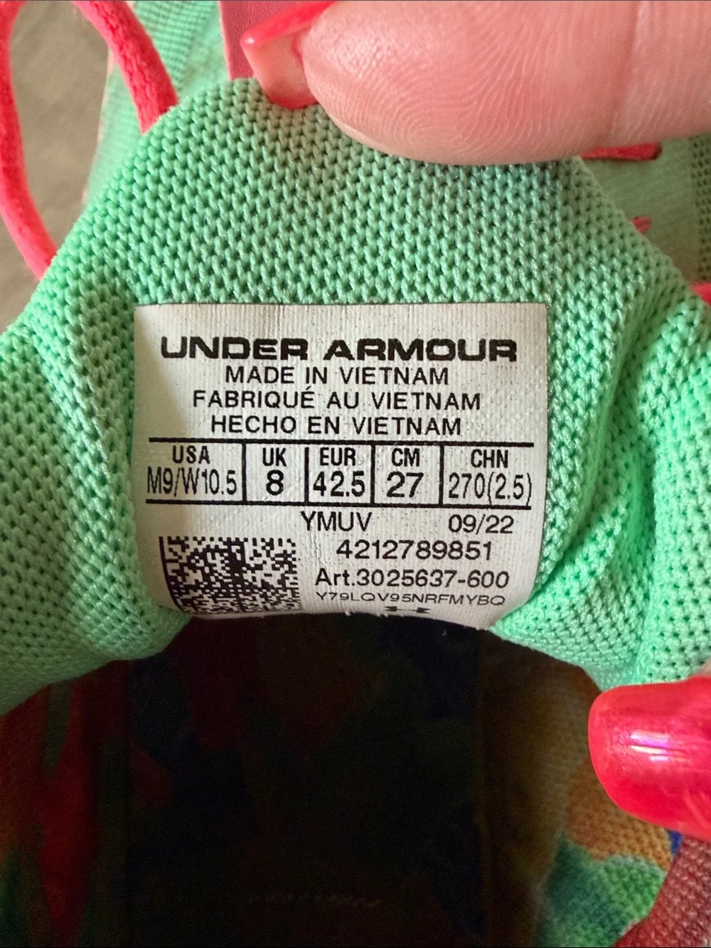 Under Armour Sour Patch sneakers